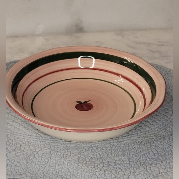 Franciscan Apple Pie Coupe Soup Pasta Bowl Serving - 8 3/4 Inches - Picture 2 of 5